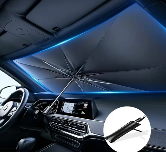 Foldable Car Sunshade Umbrella | Beat the Gulf Heat, Protect Your Interior