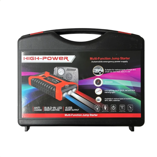 Portable Car Jump Starter & Air Compressor | Never Get Stranded Again