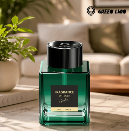 Green Lion Mega Car Fragrance Diffuser 500mL | Premium In-Car Ambiance