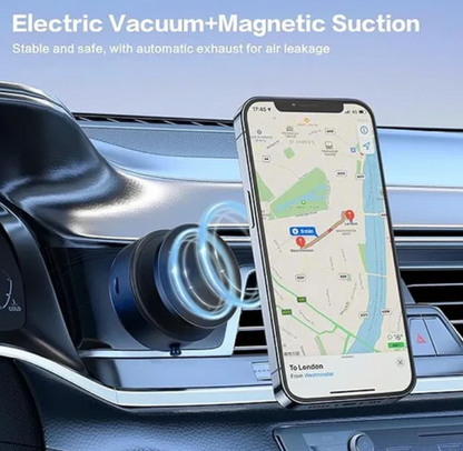 XT60-E 360° Wireless Fast Charging Car Mount | Hands-Free, Fully Charged