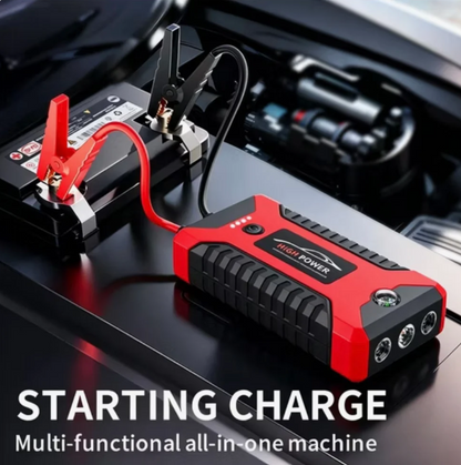 Portable Car Jump Starter & Air Compressor | Never Get Stranded Again