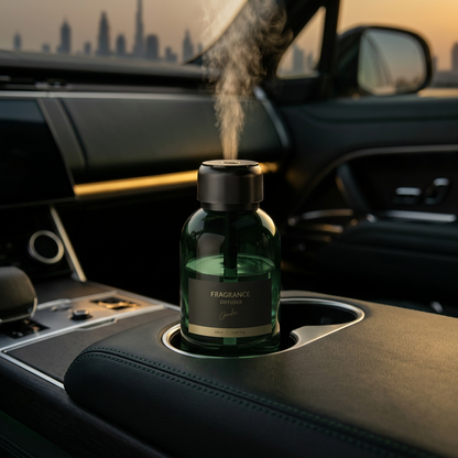 Green Lion Jumbo Car Fragrance Diffuser - cinematic Meta ad creative