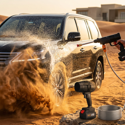 Air Blower & High Pressure Washer Gun Bundle - cinematic Meta ad creative